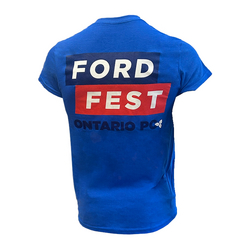 Ontario PC Get It Done / FORD FEST T-Shirt (Royal Blue)